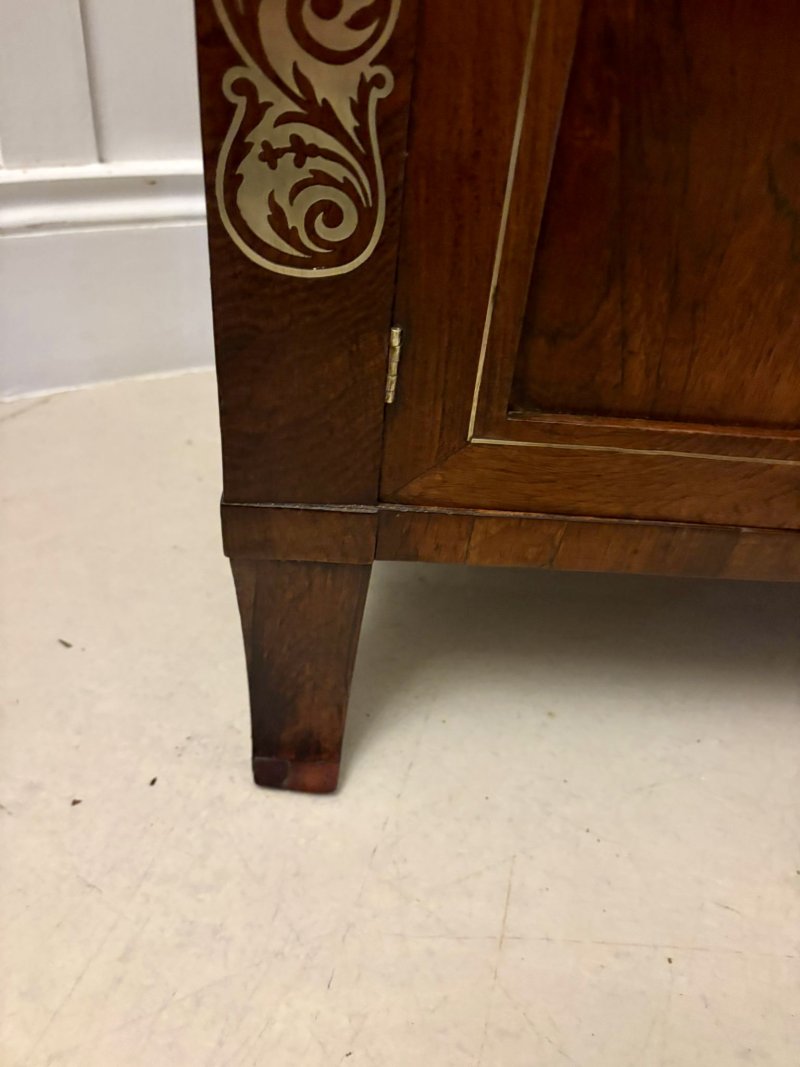 Magnificent Quality Antique Regency Mahogany Chiffonier / Side Cabinet